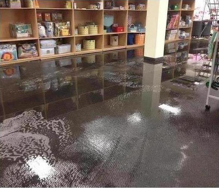 Commercial Building with water damage