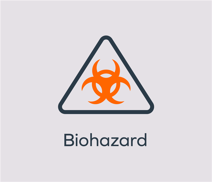 SERVPRO of Northwest Orlando Biohazard logo